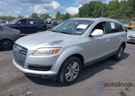 2008 Audi Q7 3.6 Premium из США, поврежденный, VIN WA1BY74L78D006052